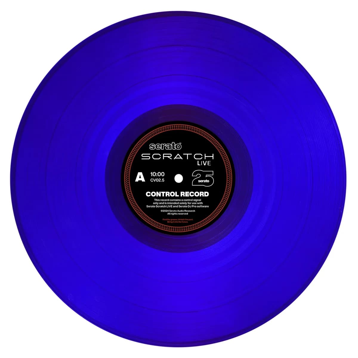Serato Scratch Live Control Vinyl – Vinilos Timecode Edición 25° Aniversario (Par 12", Azul) - Miniatura 3 en LEMM DJ Store