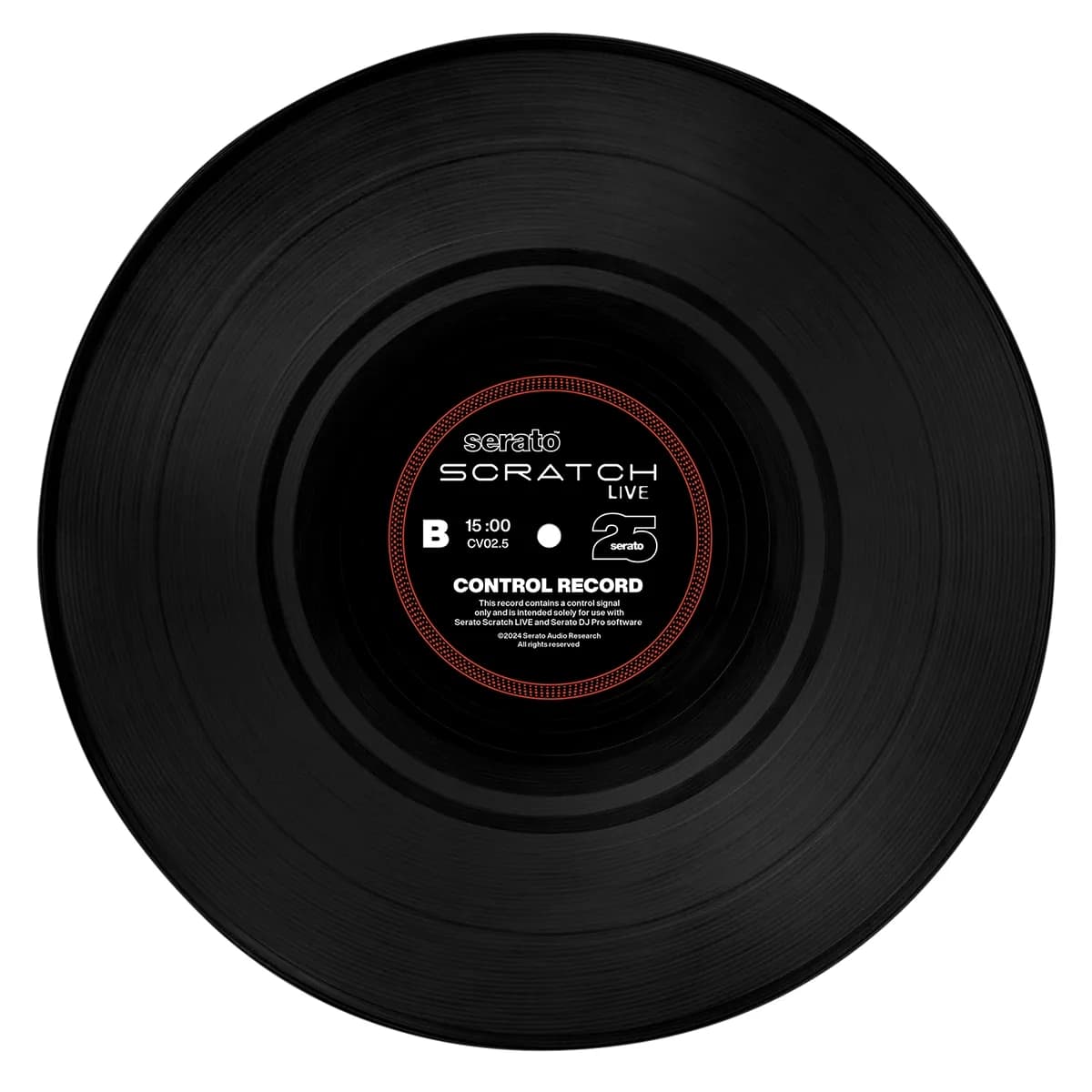 Serato SCR-25 Black – Vinilos Timecode Edición 25º Aniversario (Par 12") - Miniatura 3 en LEMM DJ Store