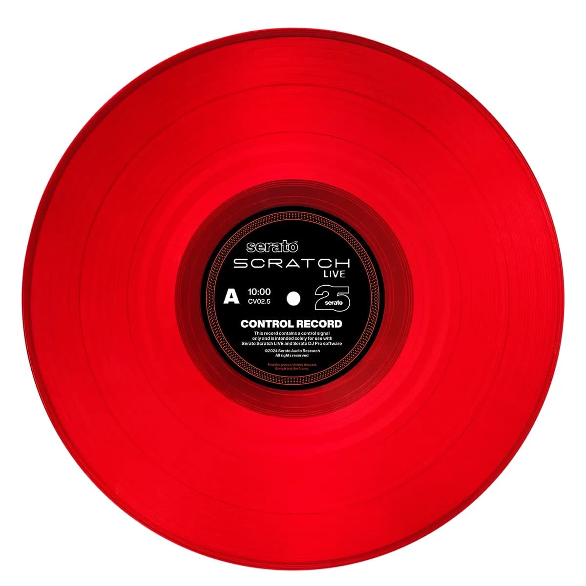 Serato SCR-25 Red – Vinilo Timecode Edición 25º Aniversario (Par 12") - Miniatura 3 en LEMM DJ Store