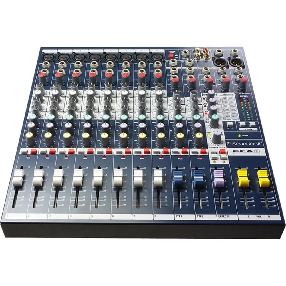 Soundcraft EFX8 — Mixer de 8 Canales con Efectos - Miniatura 3 en LEMM DJ Store