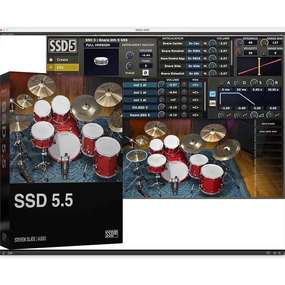Steve Slate Drums 5 – Batería Virtual para Producción Musical (Descarga Digital) - Miniatura 1 en LEMM DJ Store