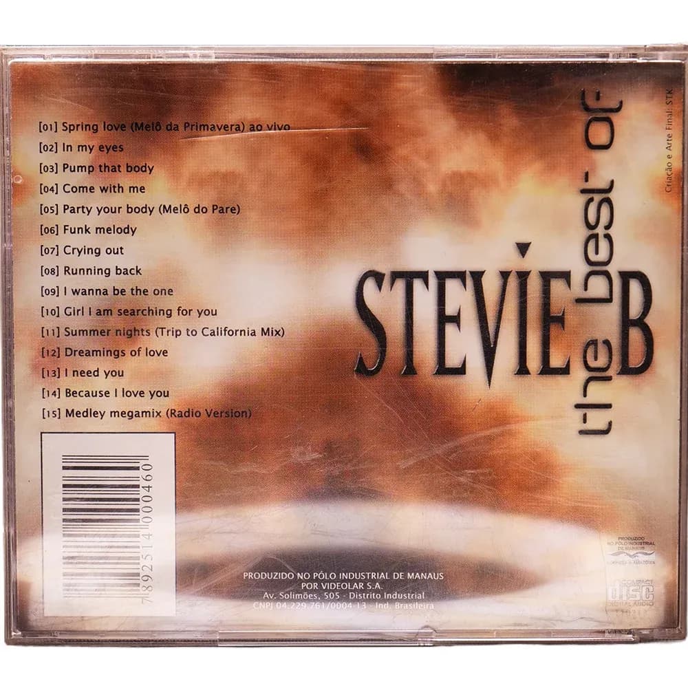 Stevie B – The Best Of (CD usado VG+) - Miniatura 2 en LEMM DJ Store