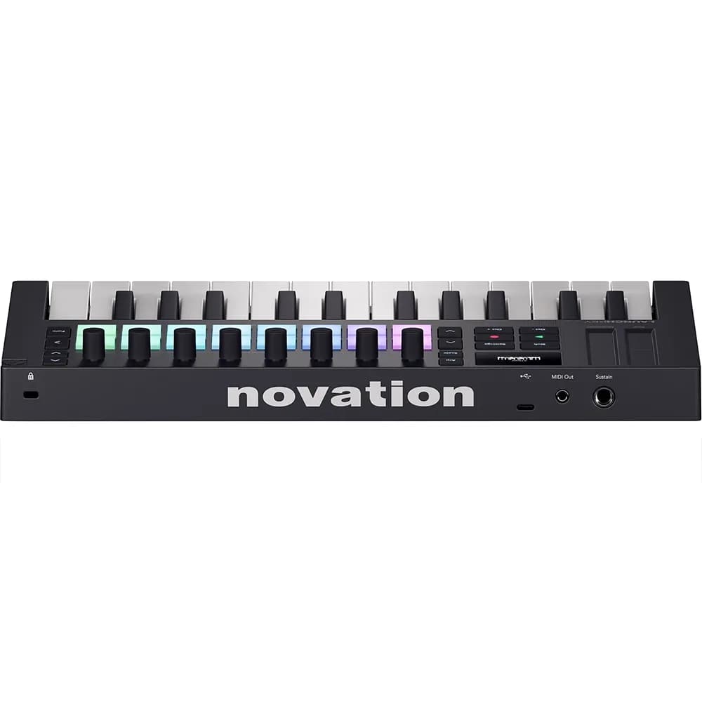 Novation Launchkey Mini 25 MK4 – Teclado MIDI compacto con pads RGB y control total para DAWs - Miniatura 3 en LEMM DJ Store