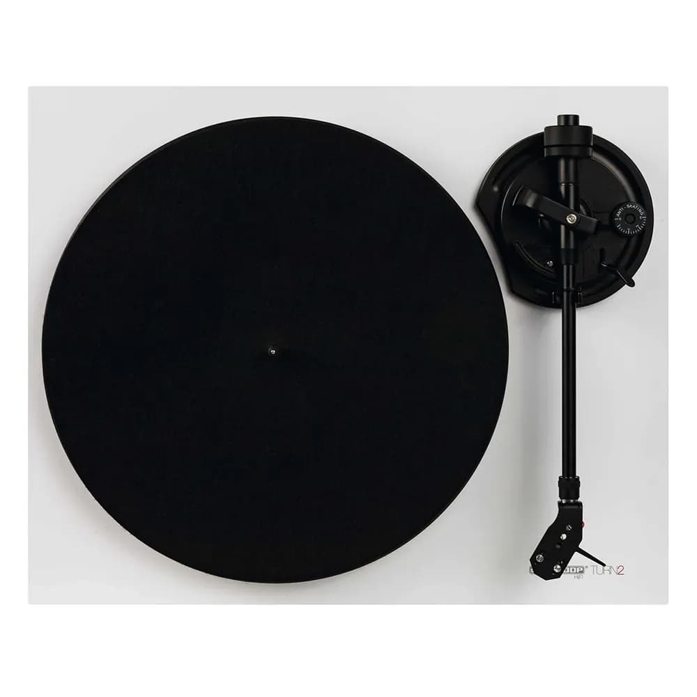 Tornamesa HiFi Reloop TURN 2 White con cápsula Ortofon OM10 - Miniatura 2 en LEMM DJ Store