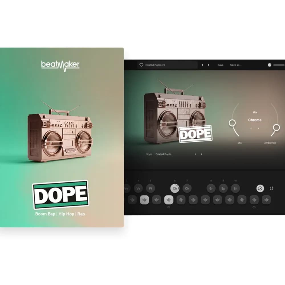 UJAM Beatmaker DOPE 2 – Plugin de Beats Hip-Hop para DAW (Descarga Digital) - Miniatura 1 en LEMM DJ Store