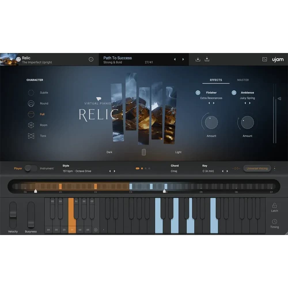 UJAM Virtual Pianist RELIC – Instrumento Virtual Piano Upright (Descarga Digital) - Miniatura 1 en LEMM DJ Store