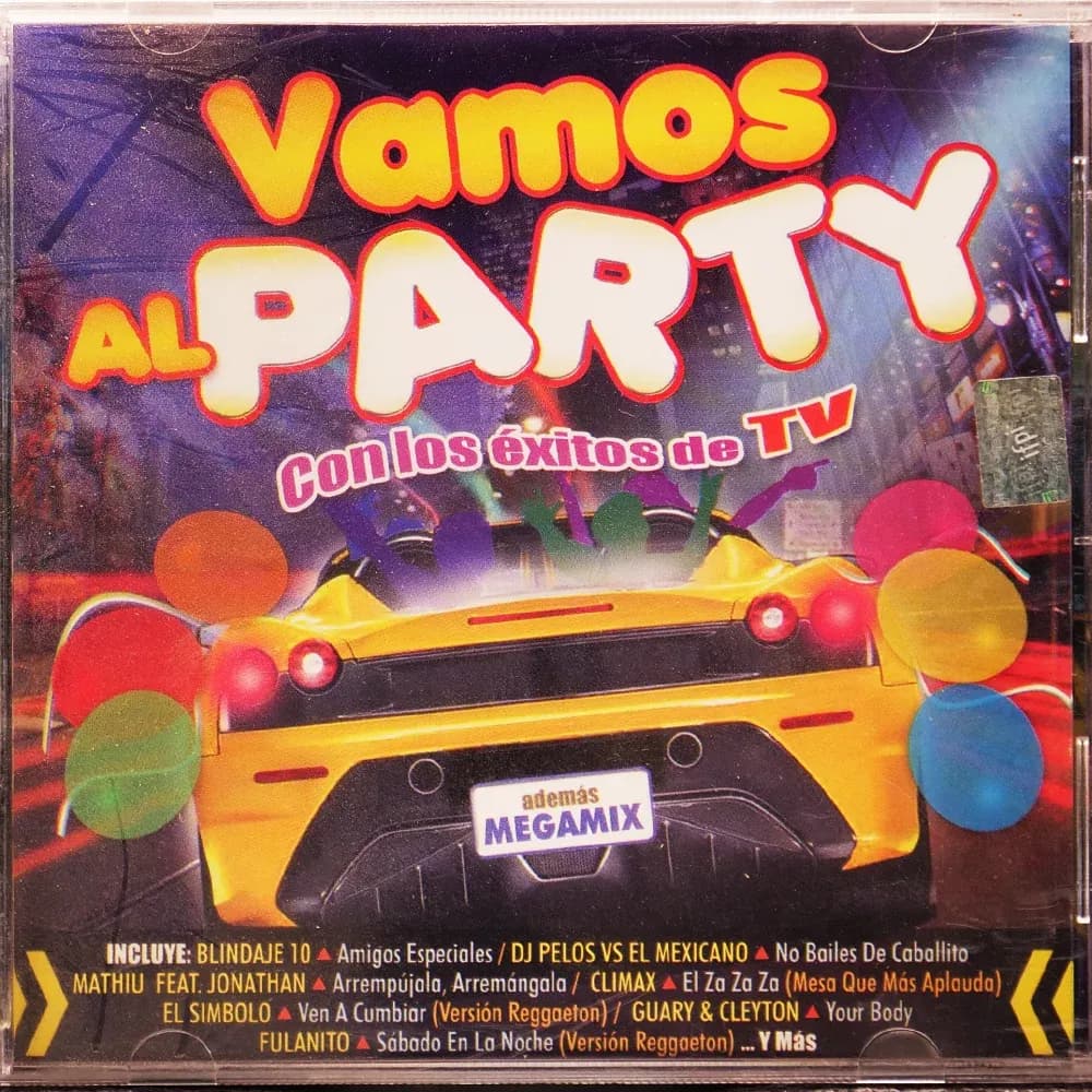 Vamos al Party – Con los Éxitos de TV (CD Compilado usado VG+) - Miniatura 1 en LEMM DJ Store
