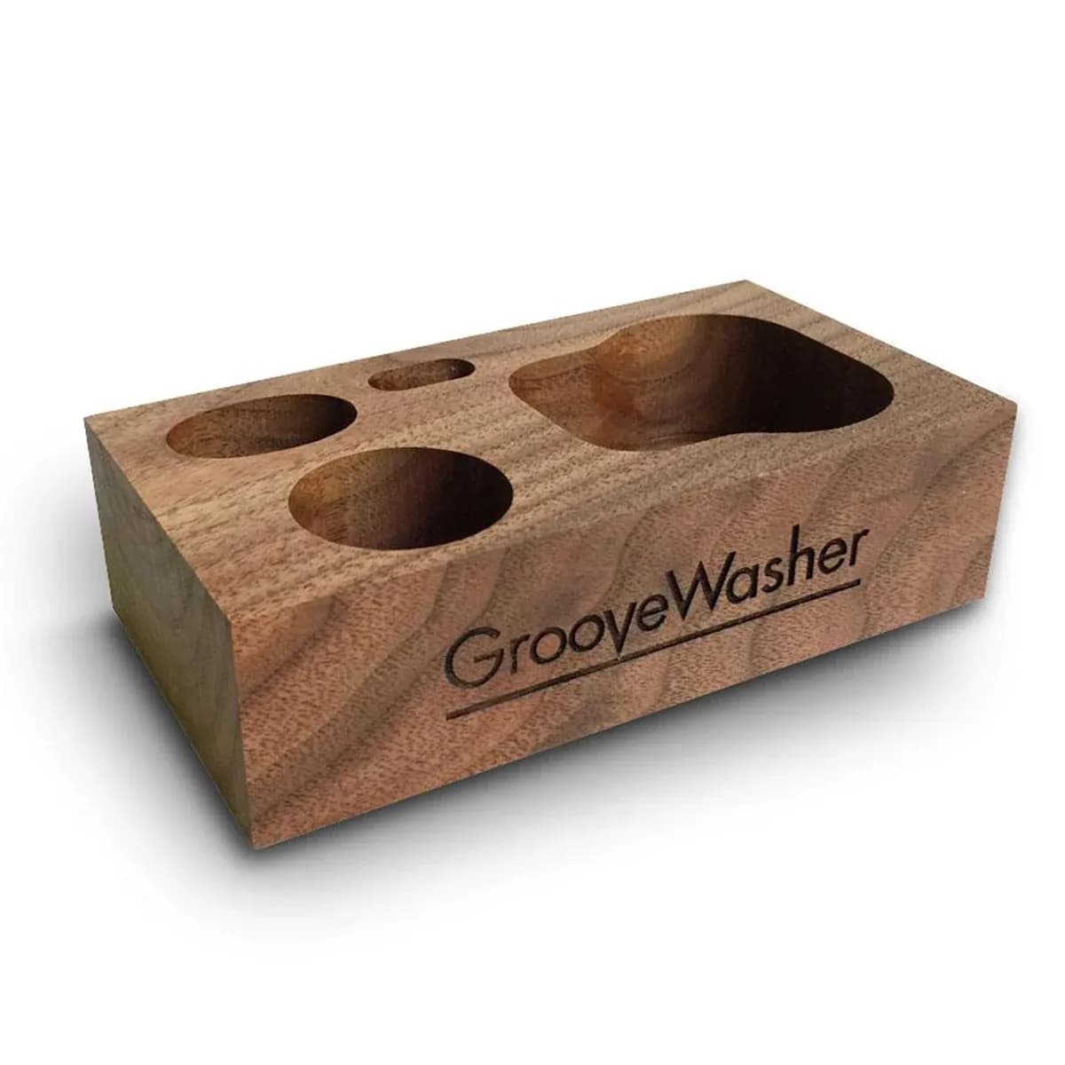 GrooveWasher – Bloque Expositor de Nogal + Líquido Limpiador G2 2oz - Miniatura 2 en LEMM DJ Store