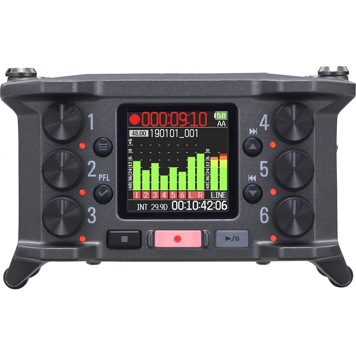 Zoom F6 – Grabadora de Campo Multipistas 6 Entradas / 14 Pistas con 32-bit Float - Miniatura 2 en LEMM DJ Store