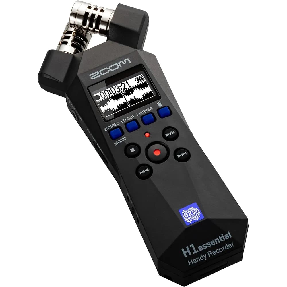 Zoom H1essential – Grabadora de Audio Portátil 32-Bit Float 2 Canales - Miniatura 1 en LEMM DJ Store