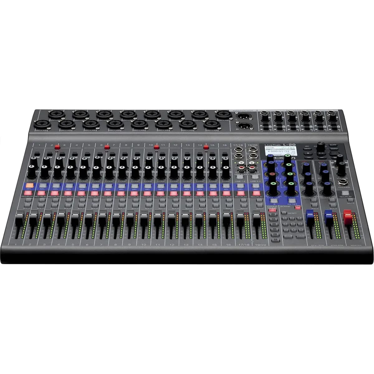 Zoom LiveTrak L-20 – Mesa de Sonido Digital 20 Canales con Grabación Multipista - Miniatura 2 en LEMM DJ Store