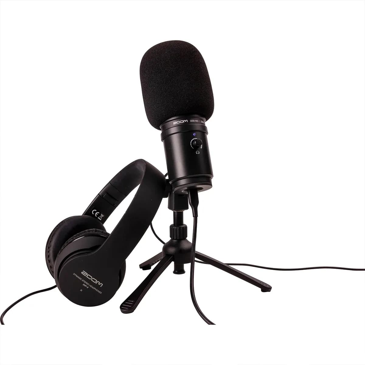 Zoom ZUM-2PMP – Pack de Micrófono USB para Podcast con Audífonos - Miniatura 2 en LEMM DJ Store