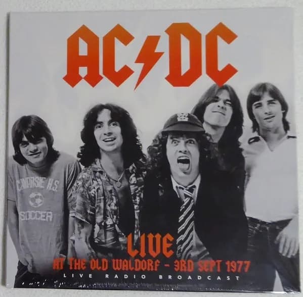 Ac Dc - Live At The Old Waldorf - 3rd Sept 1977 (Vinilo LP nuevo) - Miniatura 1 en LEMM DJ Store