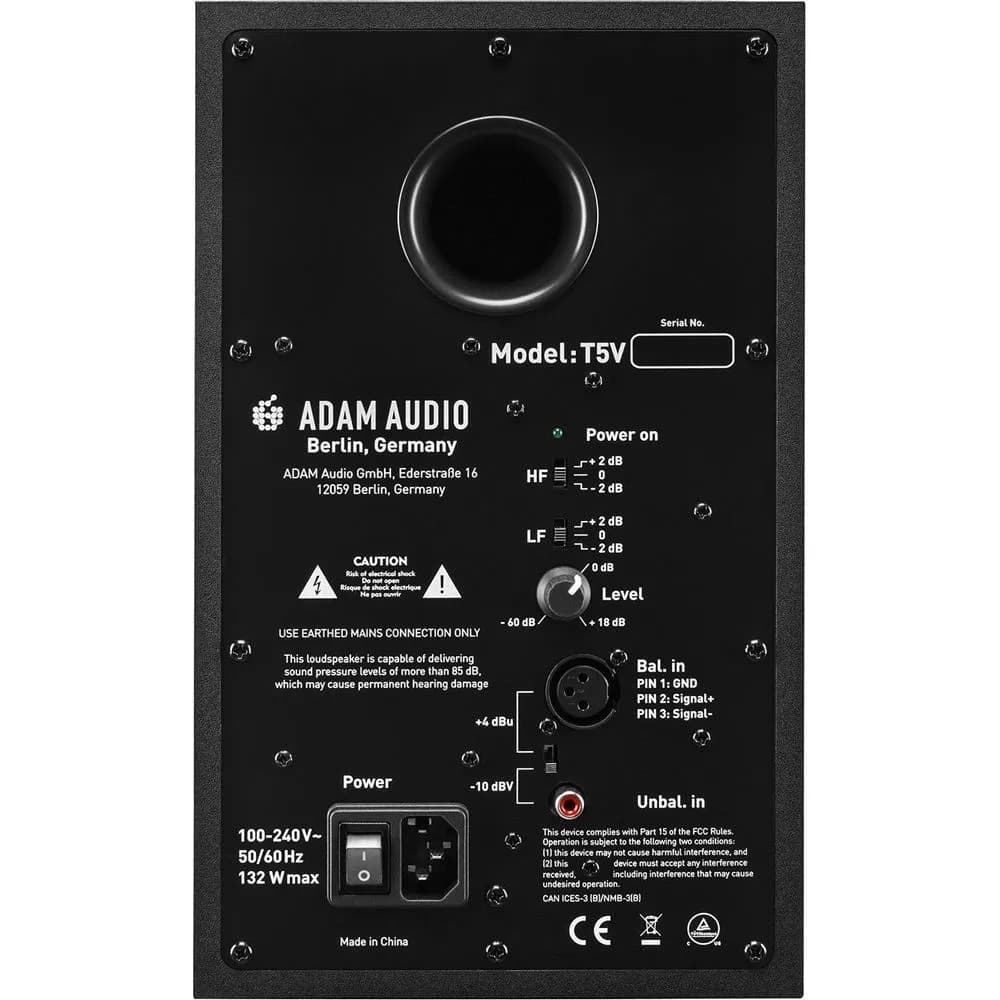 Adam Audio T5V – Monitor de Estudio Activo 5" 70W RMS - Miniatura 3 en LEMM DJ Store