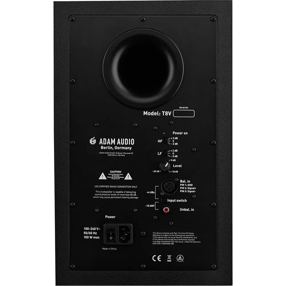 Adam Audio T8V – Monitor de Estudio Activo 8" 90W - Miniatura 3 en LEMM DJ Store