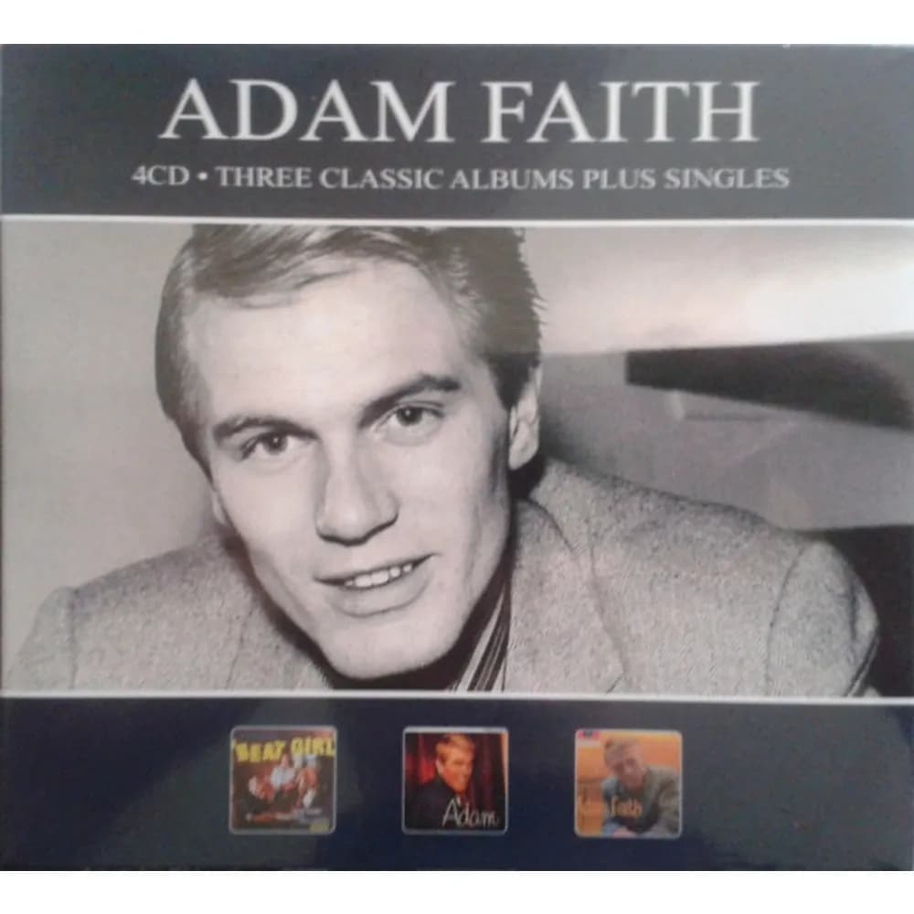 Adam Faith - Three Classic Albums Plus Singles (CD nuevo) - Miniatura 1 en LEMM DJ Store