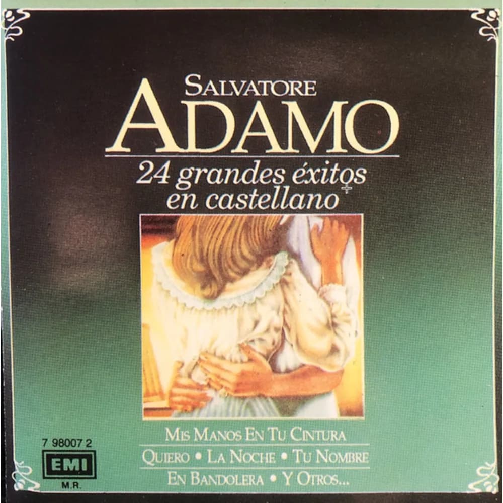 Adamo - 24 Grandes Éxitos En Castellano (CD nuevo) - Miniatura 1 en LEMM DJ Store