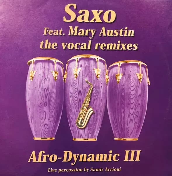 Afrodynamic - Saxo (The Vocal Remixes) (Vinilo usado VG+) - Miniatura 1 en LEMM DJ Store