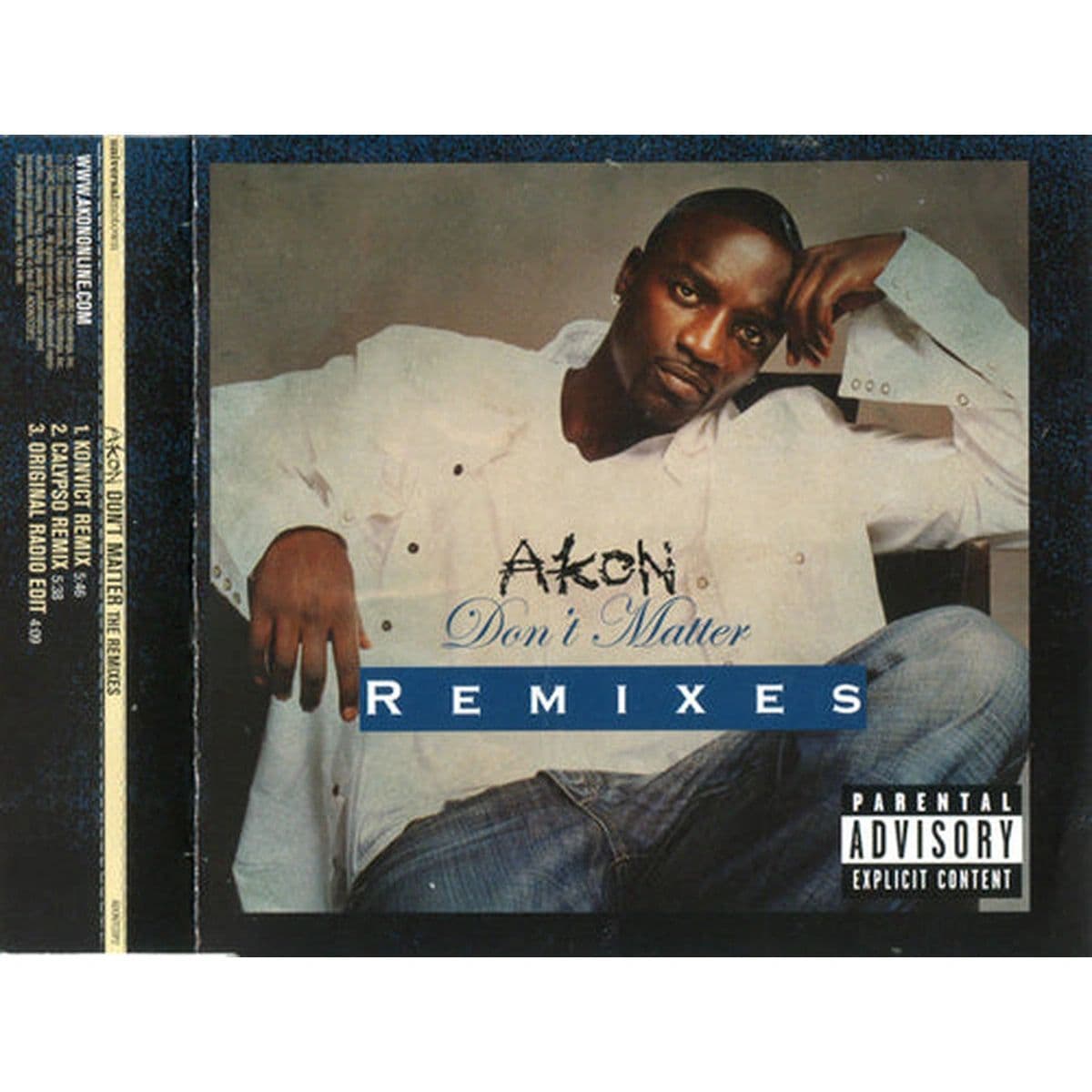 Akon ‎– Don't Matter Remixes (CD Single) usado (VG+) maleta 2 - Miniatura 1 en LEMM DJ Store