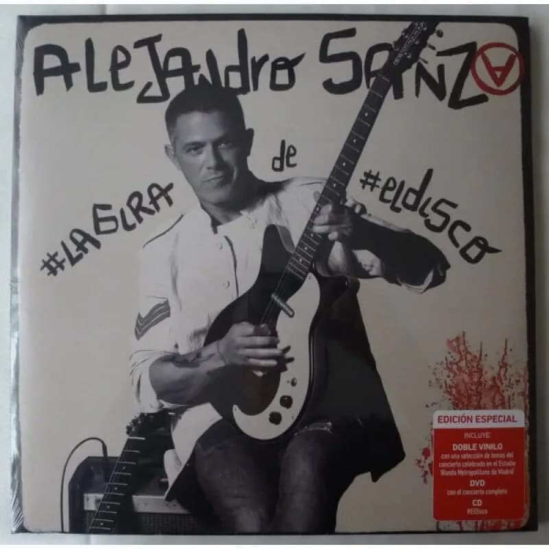 Alejandro Sanz - ＃LAGIRA De ＃ELDISCO (Vinilo LP nuevo) - Miniatura 1 en LEMM DJ Store