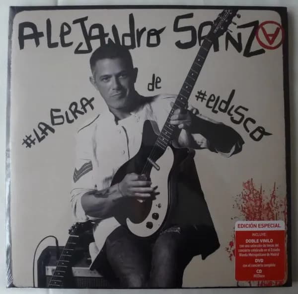 Alejandro Sanz - ＃LAGIRA De ＃ELDISCO (Vinilo Doble 2LP nuevo) - Miniatura 1 en LEMM DJ Store