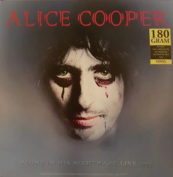 Alice Cooper - Alone In His Nightmare Live 1975 (Vinilo LP nuevo) - Miniatura 1 en LEMM DJ Store