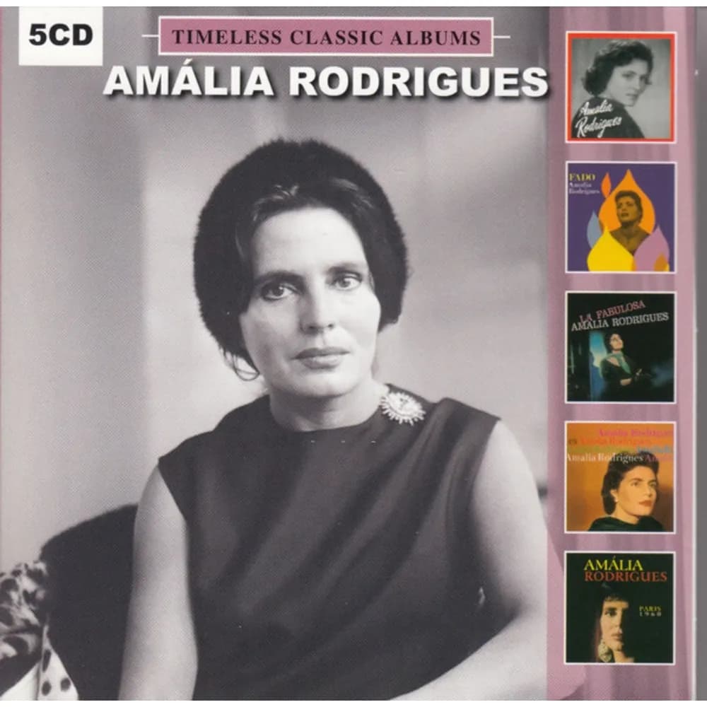 Amália Rodrigues - Timeless Classic Albums (CD (5CD) nuevo) - Miniatura 1 en LEMM DJ Store