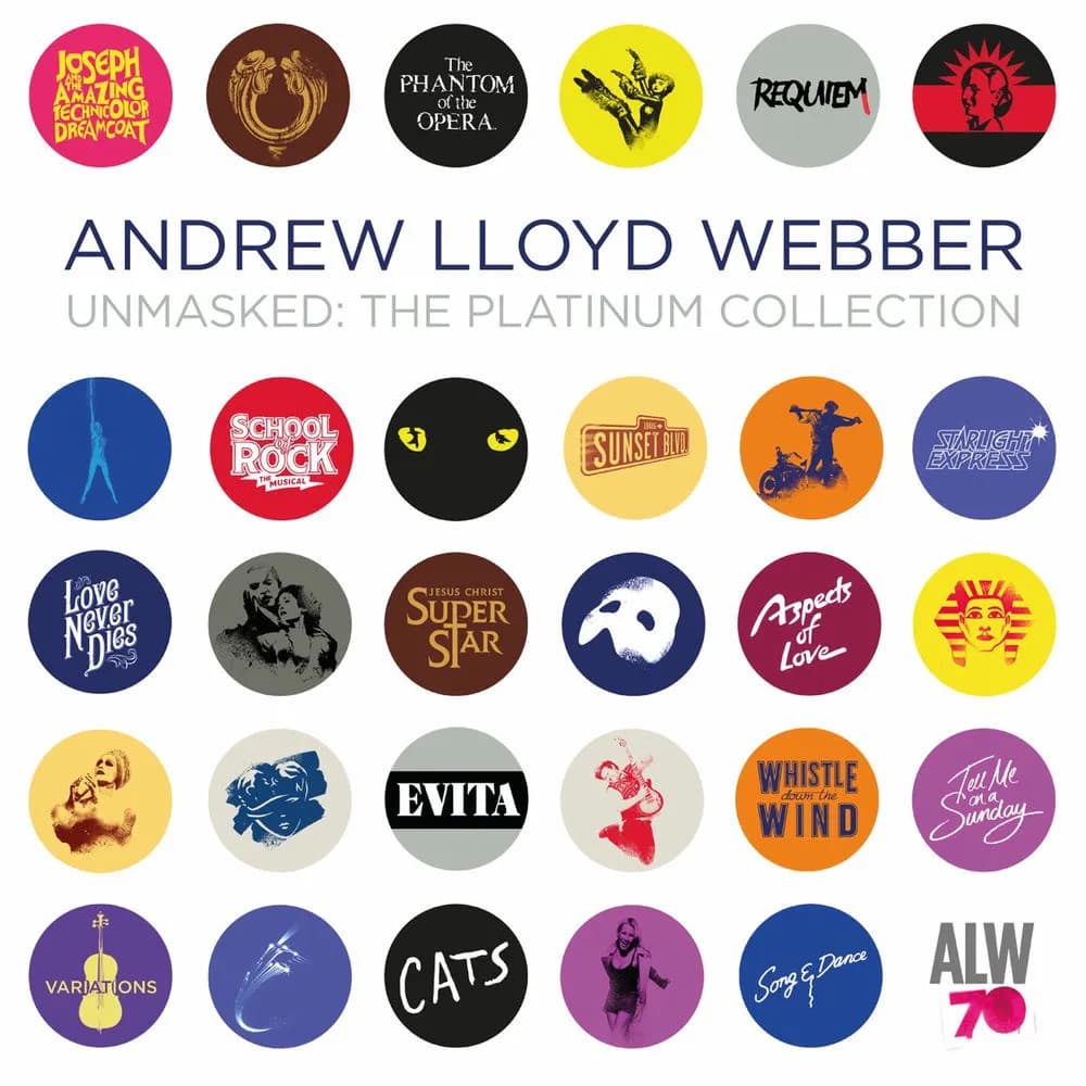 Andrew Lloyd Webber - Unmasked: The Platinum Collection (CD Doble 2CD nuevo) - Miniatura 1 en LEMM DJ Store