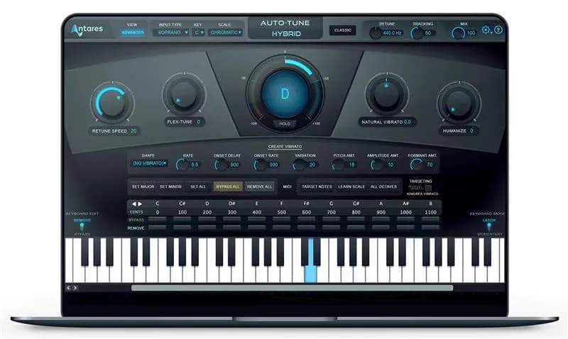 Antares AutoTune Hybrid – Corrector de Tono Vocal para Sistemas Avid DSP (Descarga Digital) - Miniatura 1 en LEMM DJ Store