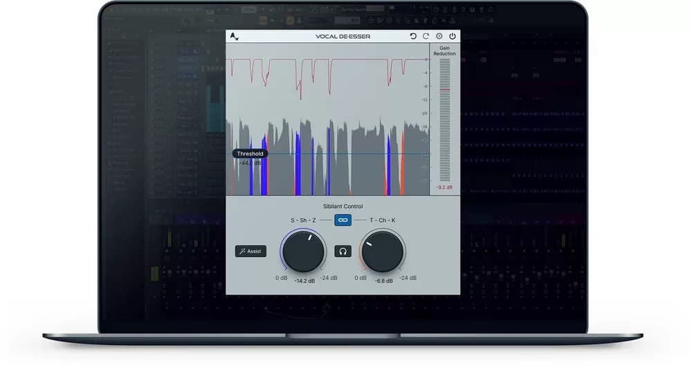 Antares Vocal De-Esser – De-Esser de Voz en Tiempo Real con IA (Descarga Digital) - Miniatura 1 en LEMM DJ Store