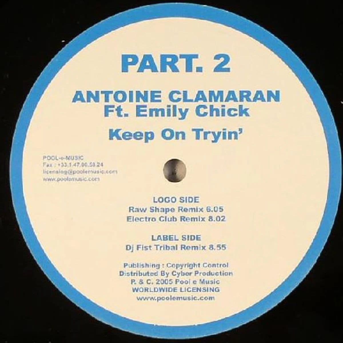 Antoine Clamaran – Keep On Tryin' (Vinilo usado) (VG+) Box 2 - Miniatura 1 en LEMM DJ Store