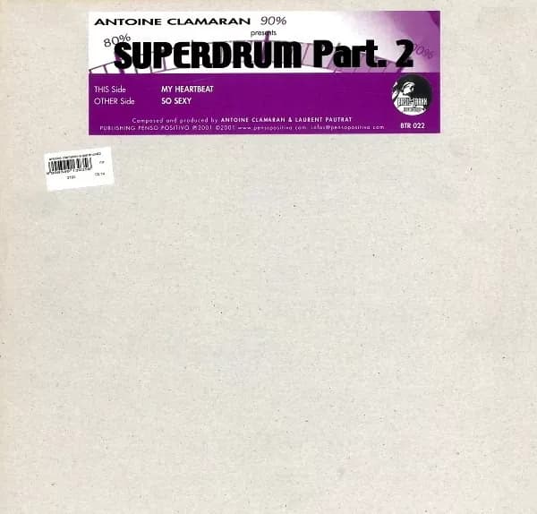 Antoine Clamaran - Superdrum Part. 2 (Vinilo usado VG+) - Miniatura 1 en LEMM DJ Store