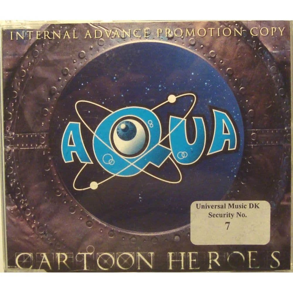 Aqua – Cartoon Heroes (CD Single usado VG+) - Miniatura 1 en LEMM DJ Store
