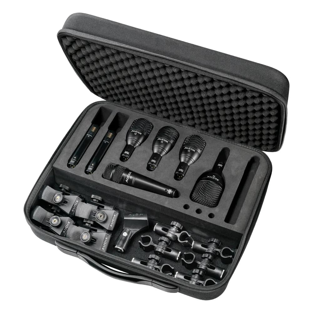 Audix FP7 – Kit de 7 Micrófonos para Batería Serie Fusion con Maleta - Miniatura 1 en LEMM DJ Store