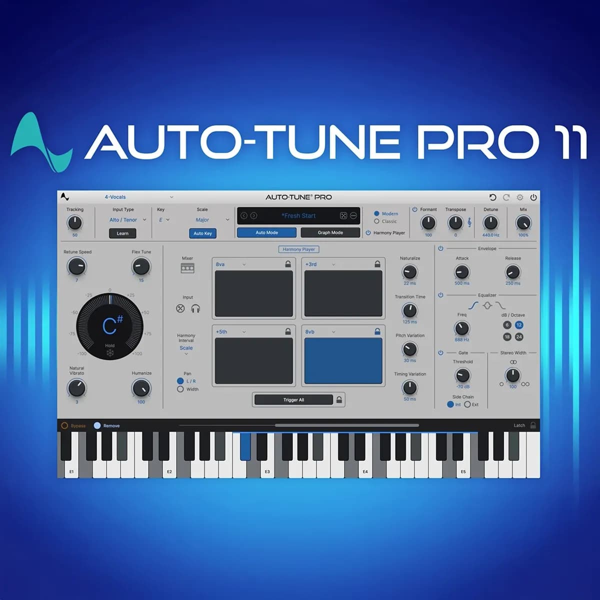 Antares Auto-Tune Pro 11 – Plug-in de Corrección de Pitch y Armonías Vocales (Descarga Digital) - Miniatura 1 en LEMM DJ Store