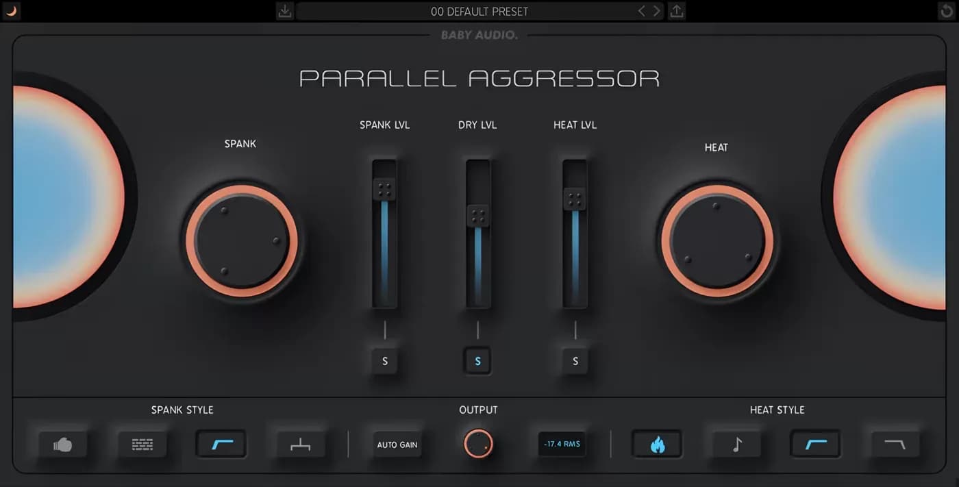 Baby Audio Parallel Aggressor – Saturación y Compresión en Paralelo (Descarga Digital) - Miniatura 1 en LEMM DJ Store