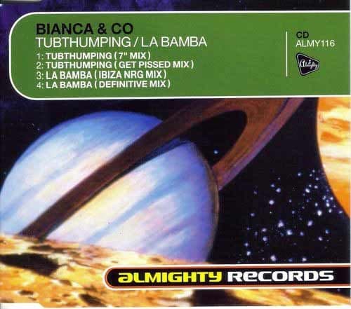 Bianca & Co ‎– Tubthumping / La Bamba (CD Single) usado (VG+) box 1 - Miniatura 1 en LEMM DJ Store