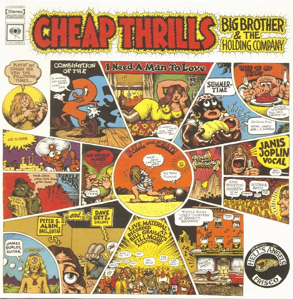 Big Brother & The Holding Company - Cheap Thrills (Vinilo LP nuevo) - Miniatura 1 en LEMM DJ Store