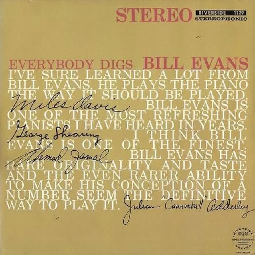 Bill Evans - Everybody Digs Bill Evans (Vinilo LP nuevo) - Miniatura 1 en LEMM DJ Store