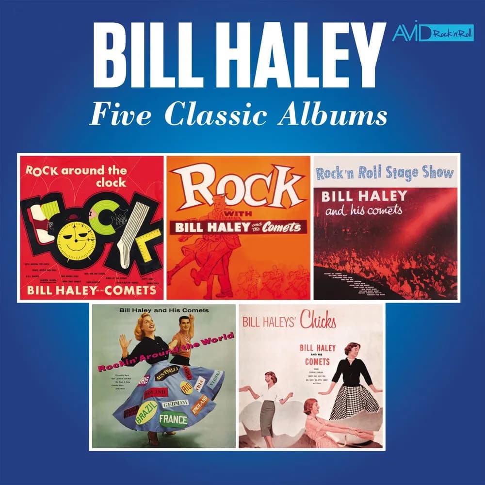 Bill Haley - Five Classic Albums (CD Doble 2CD nuevo) - Miniatura 1 en LEMM DJ Store