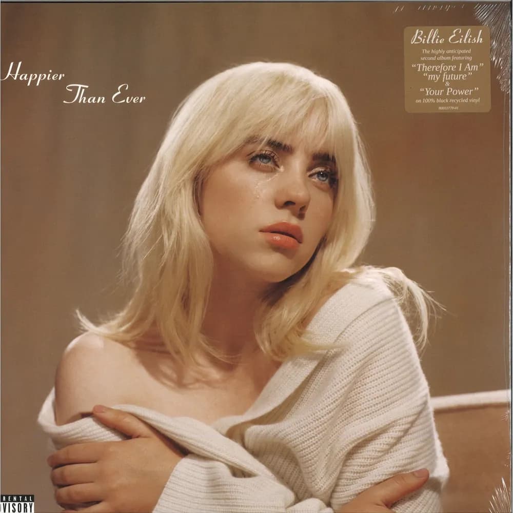 Billie Eilish - Happier Than Ever (Vinilo Doble 2LP nuevo) - Miniatura 1 en LEMM DJ Store