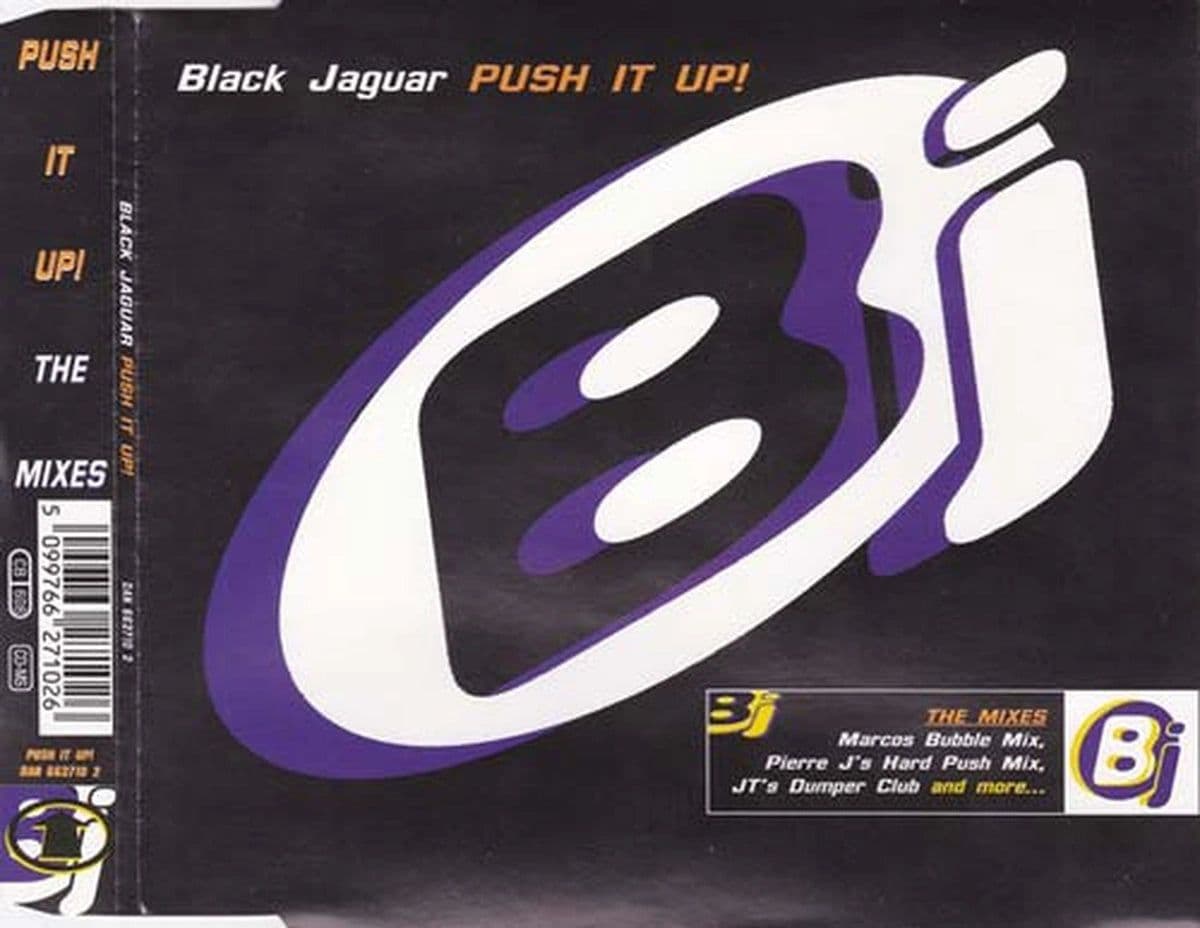 Black Jaguar ‎– Push It Up! (CD Maxi Single) usado (VG+) box 10 - Miniatura 1 en LEMM DJ Store