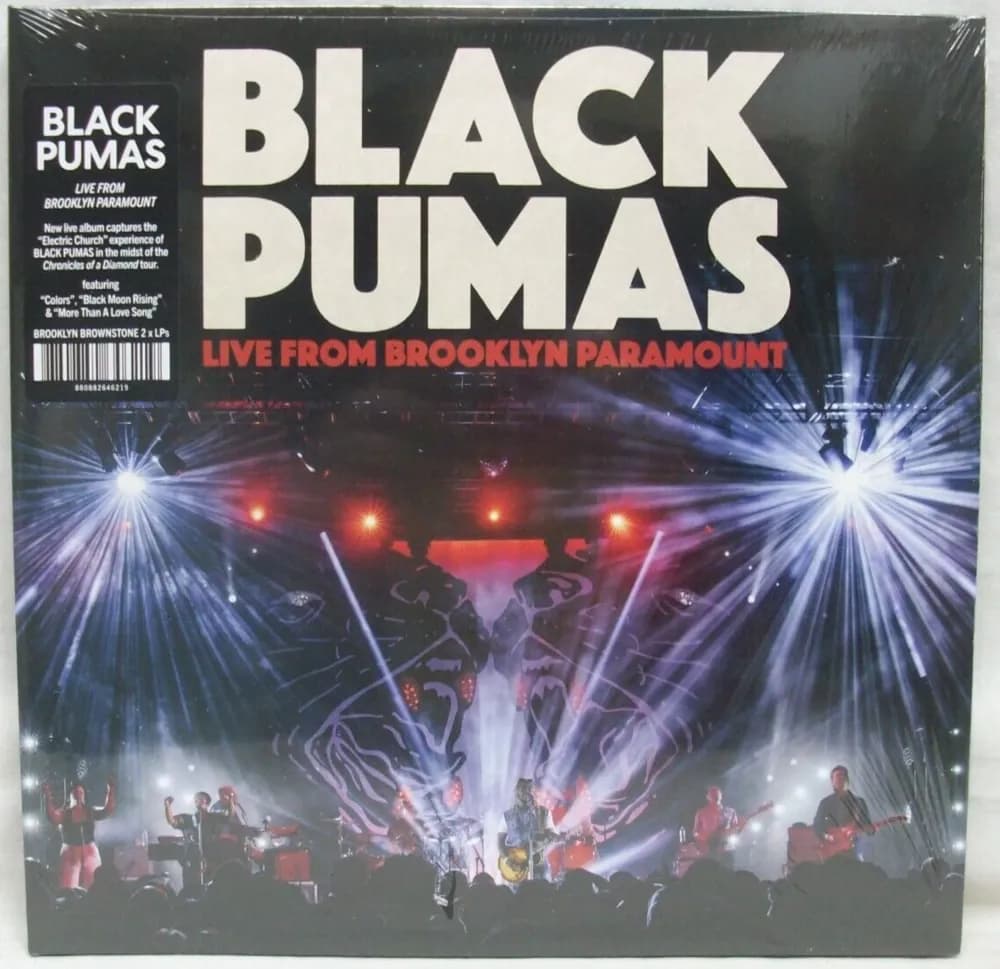 Black Pumas - Live From Brooklyn Paramount (Vinilo Doble 2LP nuevo) - Miniatura 1 en LEMM DJ Store