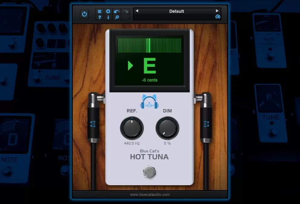 Blue Cat Audio Hot Tuna – Afinador Cromático de Alta Precisión (Descarga Digital) - Miniatura 1 en LEMM DJ Store
