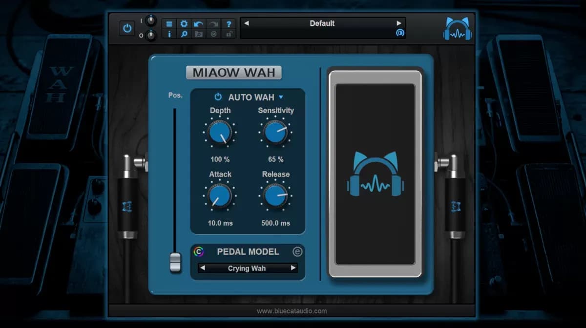 Blue Cat Audio Miaow Wah – Pedal Wah Virtual Aumentado (Descarga Digital) - Miniatura 1 en LEMM DJ Store