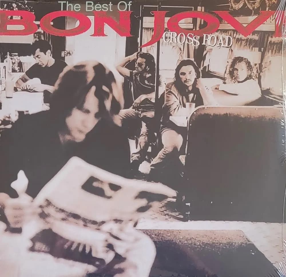 Bon Jovi - Cross Road (The Best Of) (Vinilo Doble 2LP nuevo) - Miniatura 1 en LEMM DJ Store