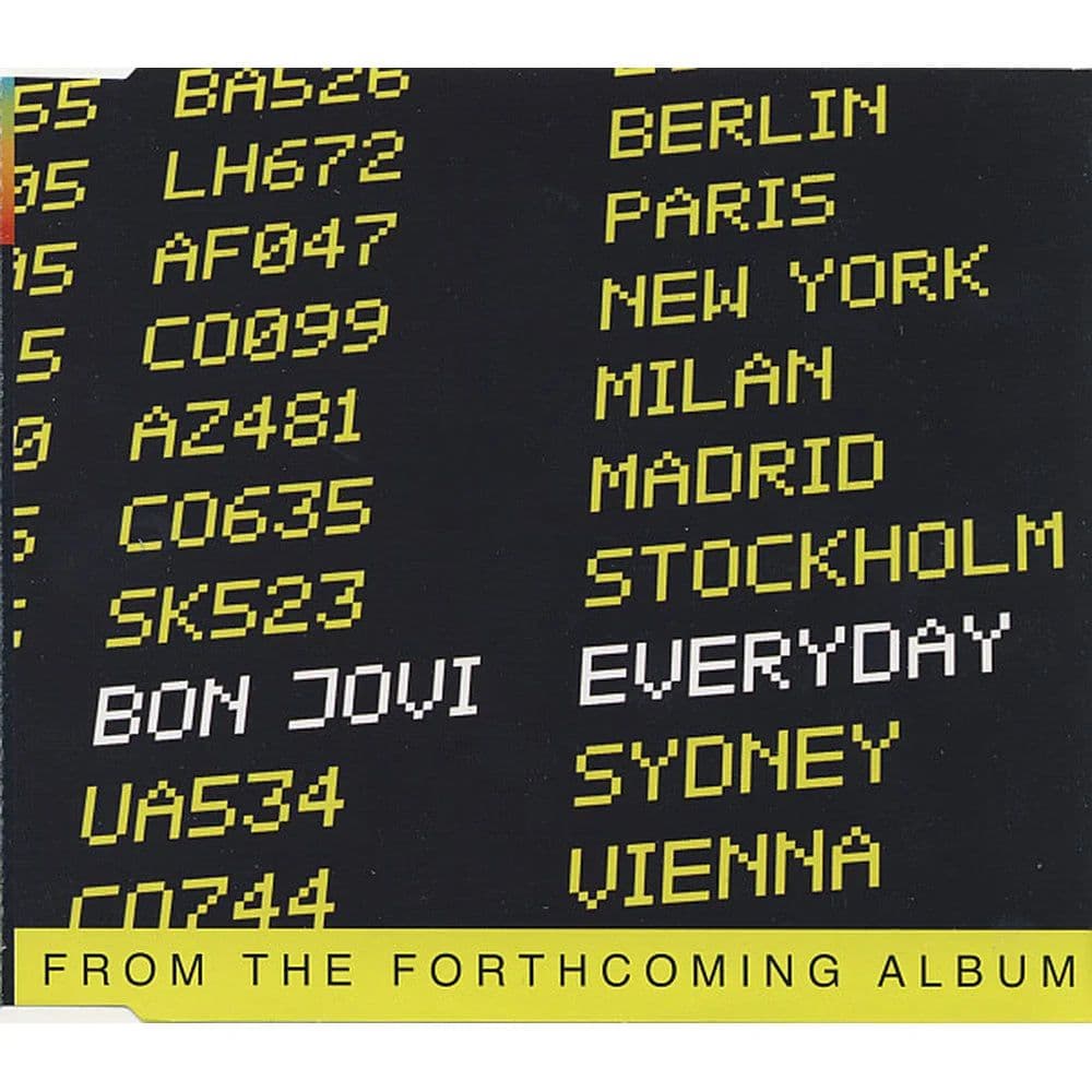 Bon Jovi – Everyday (CD Single usado VG+) - Miniatura 1 en LEMM DJ Store