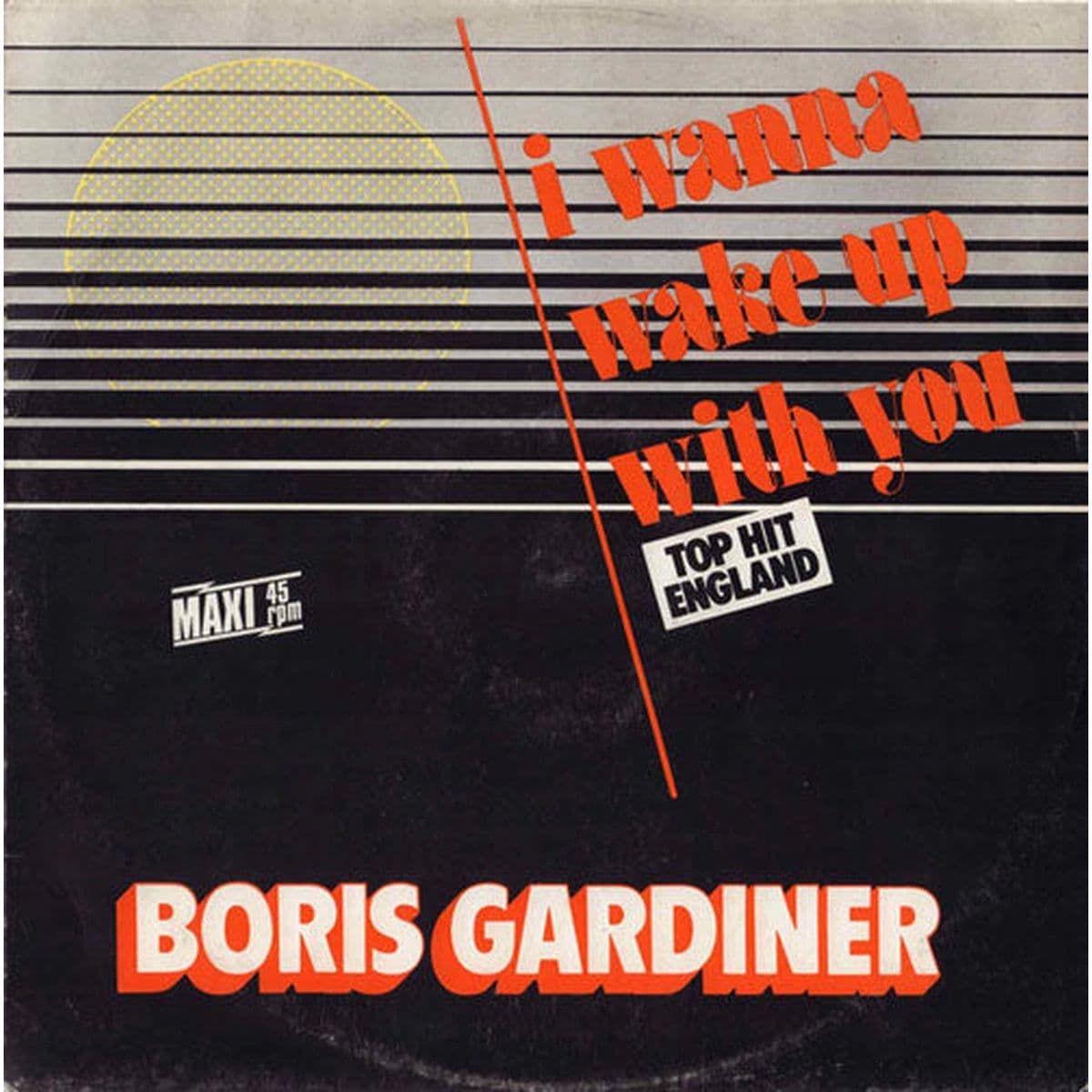 Boris Gardiner – I Wanna Wake Up With You (Vinilo usado) (VG+) - Miniatura 1 en LEMM DJ Store