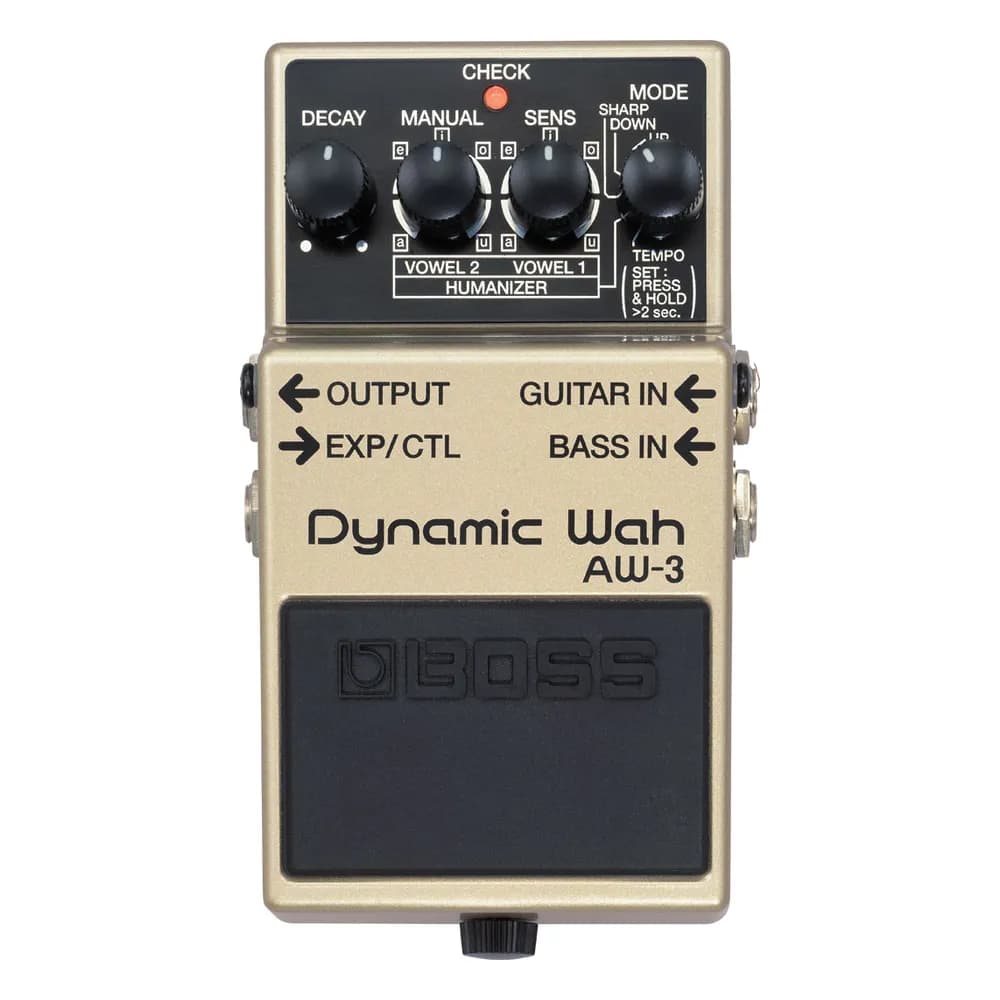 BOSS AW-3 Dynamic Wah – Pedal Auto Wah para Guitarra y Bajo con Modo Humanizer - Miniatura 1 en LEMM DJ Store