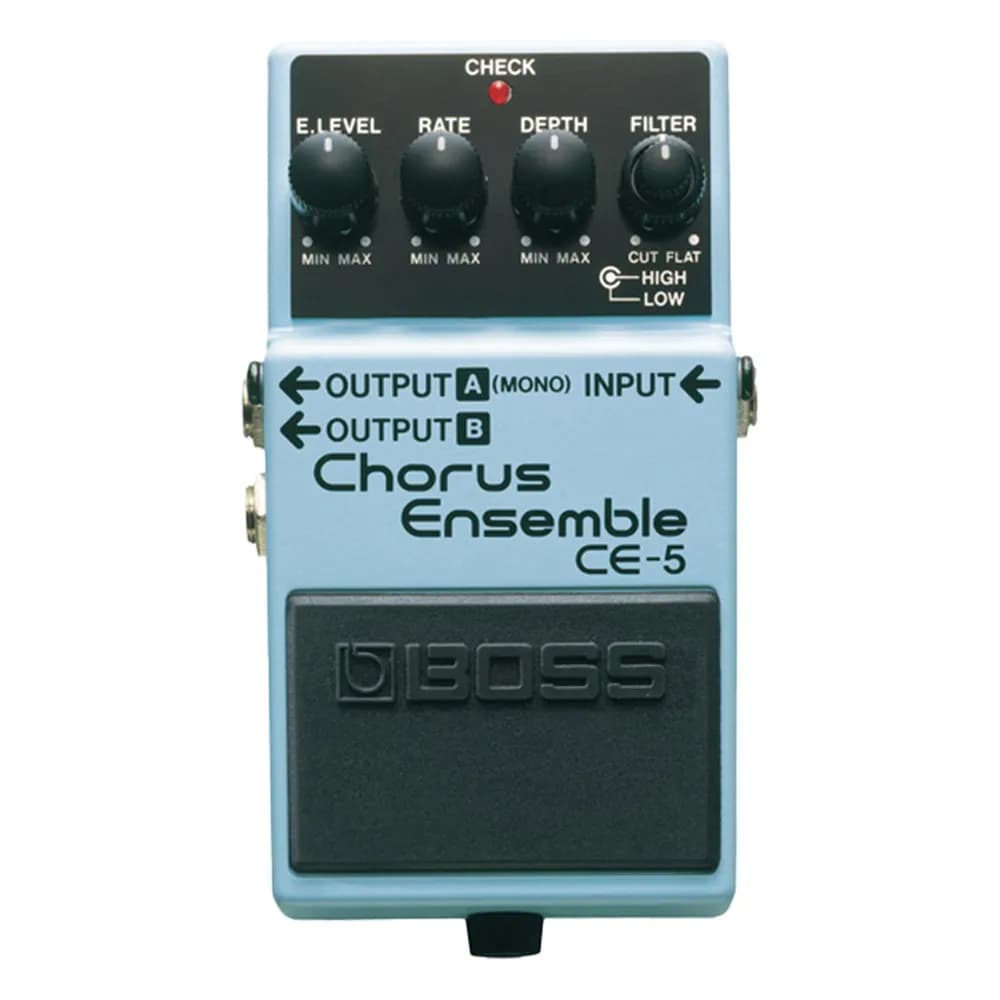BOSS CE-5 Chorus Ensemble – Pedal de Chorus Estéreo para Guitarra con Filtros de Graves y Agudos - Miniatura 1 en LEMM DJ Store